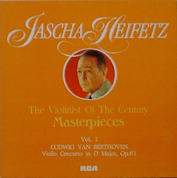 BEETHOVEN - Violin Concerto - Jascha Heifetz / 베토벤 바이올린협주곡 하이페츠