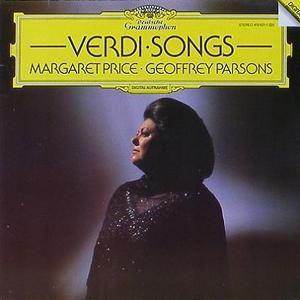 VERDI - Songs - Margaret Price, Geoffrey Parsons