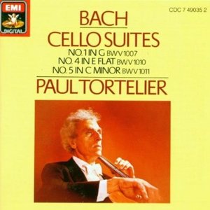 BACH - Cello Suites No.1, No.4, No.5 - Paul Tortelier