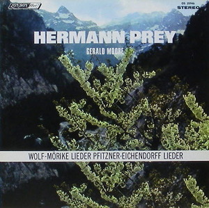 WOLF - Mo&amp;ouml;rike Lieder / PFITZNER - Eichendorff Lieder / Hermann Prey