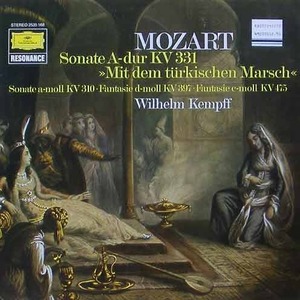 MOZART - Piano Sonata K.331, K.310, Fantasie - Wilhelm Kempff