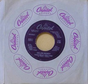 HELEN REDDY - Take What You Find [7 Inch]