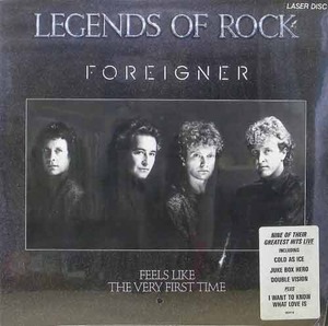 [LD] FOREIGNER - Feels Like The Very First Time [미개봉]