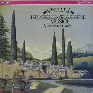 VIVALDI - Concerti for Viola D&#039;Amore - I Musici, Massimo Paris