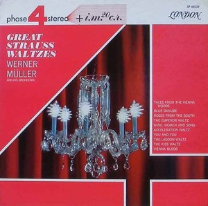 WERNER MULLER - Great Strauss Waltzes