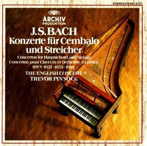 BACH - Concertos for Harpsichord and Strings - Trevor Pinnock