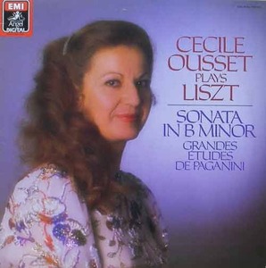 LISZT - Piano Sonata, Paganini Etudes - Cecile Ousset