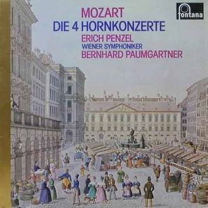MOZART - Four Horn Concertos - Erich Penzel, Bernhard Paumgartner