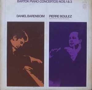 BARTOK - Piano Concerto No.1, No.3 - Daniel Barenboim