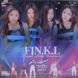 핑클 (FIN.K.L) - First Live Concert [VCD] [미개봉]