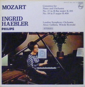 MOZART - Piano Concerto No.19, No.27 - Ingrid Haebler