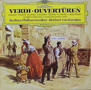 VERDI - Overtures - Berlin Phil/Karajan