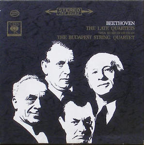 BEETHOVEN - Late Quartets Opus 127/130/131/132/133/135 - Budapest String Quartet