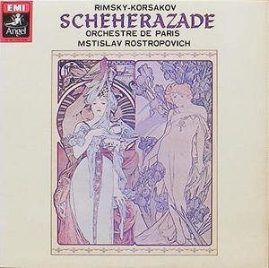 RIMSKY-KORSAKOV - Scheherazade - Paris Orchestra/Rostropovich