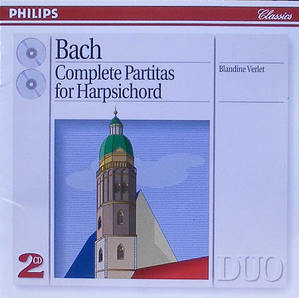 BACH - Complete Partitas for Harpsichord - Blandine Verlet