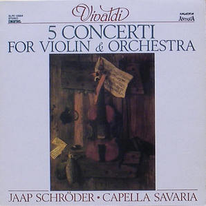 VIVALDI - 5 Violin Concerti - Jaap Schroeder