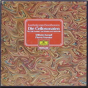 BEETHOVEN - Cello Sonatas - Pierre Fournier, Wilhelm Kempff [미개봉]