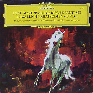 LISZT - Mazeppa, Hungarian Rhapsody, Hungarian Fantasia - Shura Cherkassky, Berlin Philharmonic, Karajan