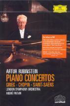 [DVD] GRIEG, CHOPIN, SAINT-SAENS - Piano Concertos - Artur Rubinstein